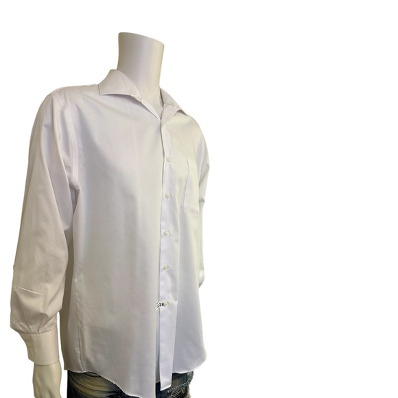 Van Heusen Lux Sateen Fitted Button Down - Picture 3 of 6